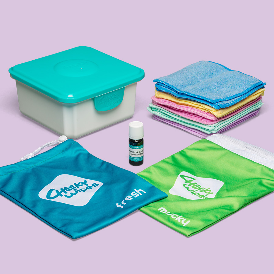 How To Use Cheeky Wipes  Reusable Baby Wipes 